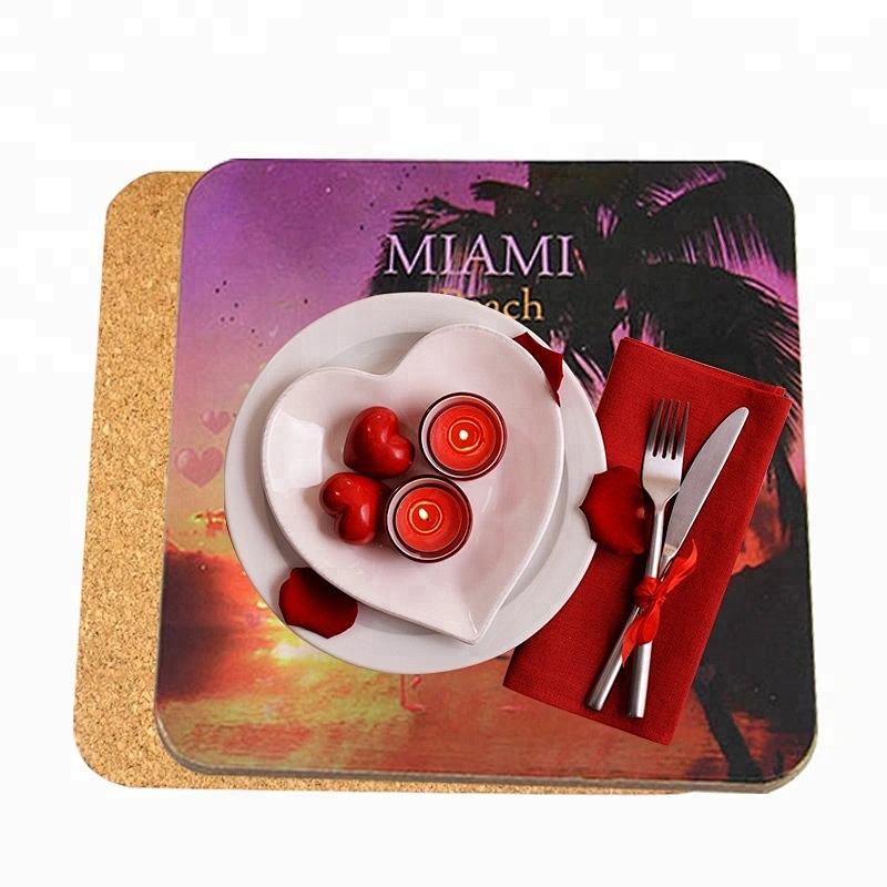 Professional custom-made wooden table MATS and non-slip table MATS