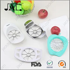 Kitchen Accessories Flexible Stainless Steel Tpr Pp Silicone Rubber High Quality Apple Cutter