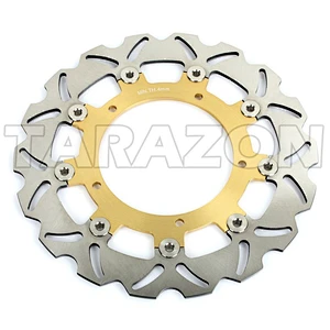 motorcycle 300mm front wave float brake disc rotor for Yamaha YZF R6