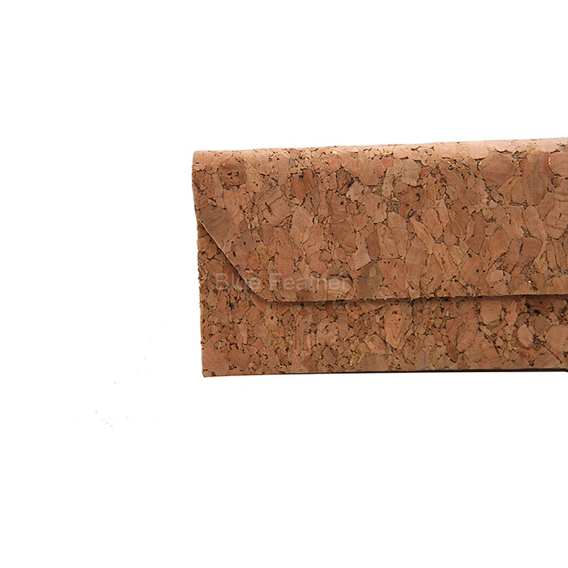 Classic Cork leather folding triangle sunglass optical handmade case