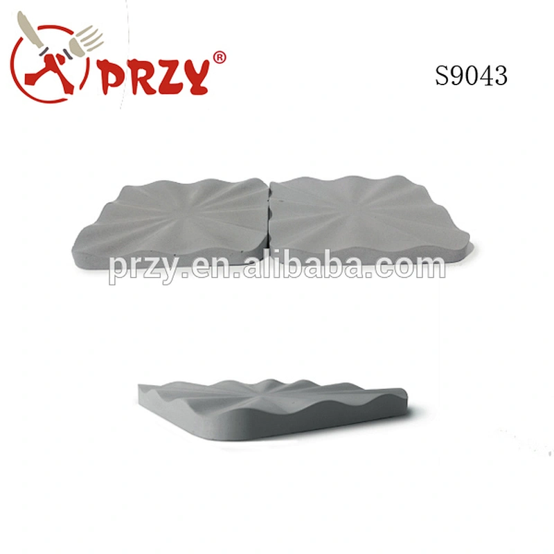 S9043 Silicone concrete molds Flower pot holders molds Cement silicone concrete pot moulds