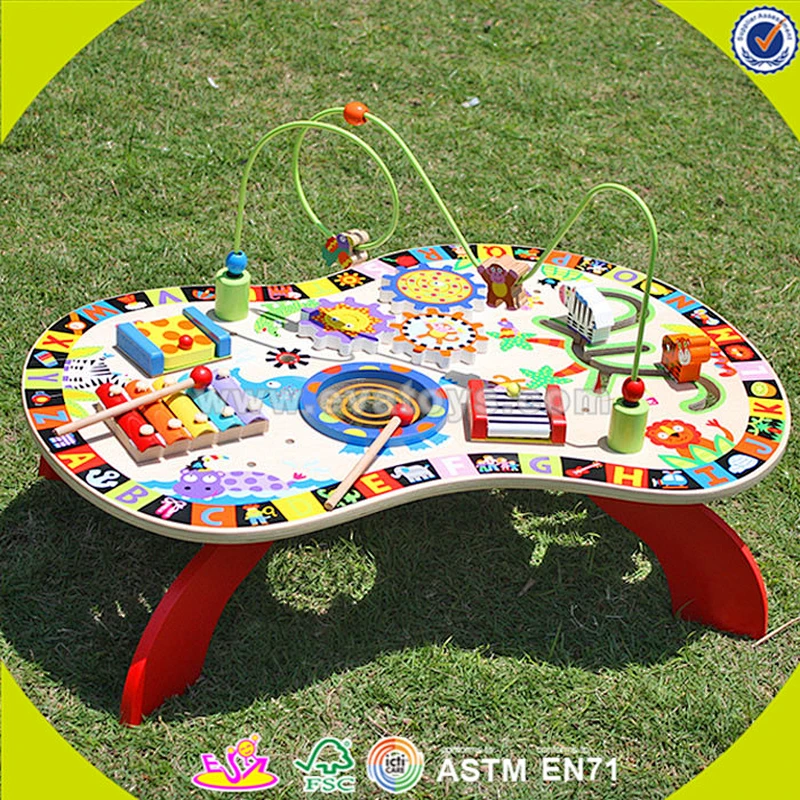 wholesale wooden educational children toy, funny Wooden multi-functional toy, wooden multi-functional toy W12D022