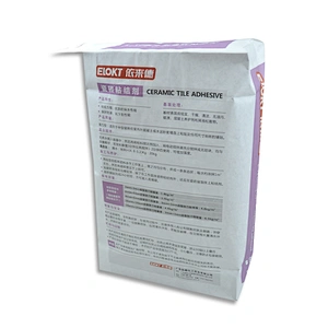Customized wholesale plastic paper cement valve bag 25kg