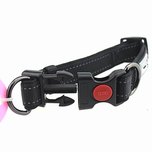 Pet Dog Cat Soft Adjustable Padded Reflective Night Safety Collar