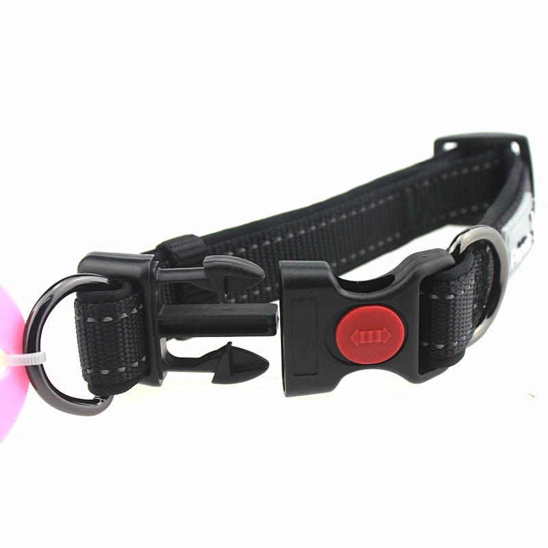 Pet Dog Cat Soft Adjustable Padded Reflective Night Safety Collar