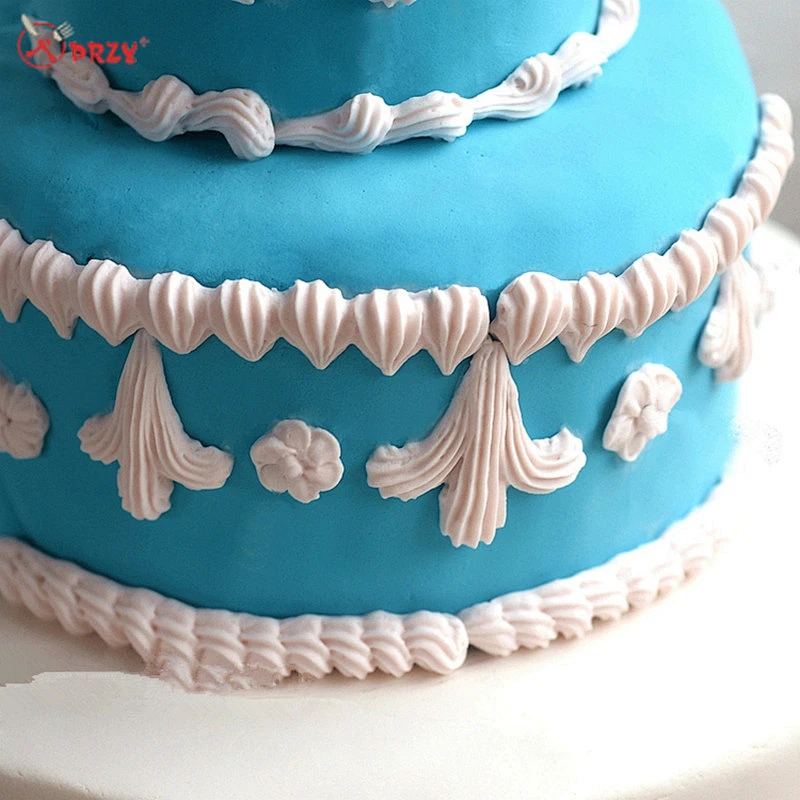 New fondant mold Silicone decorative Cake mould Royal Sugar Dry Pez decorative silicone molds