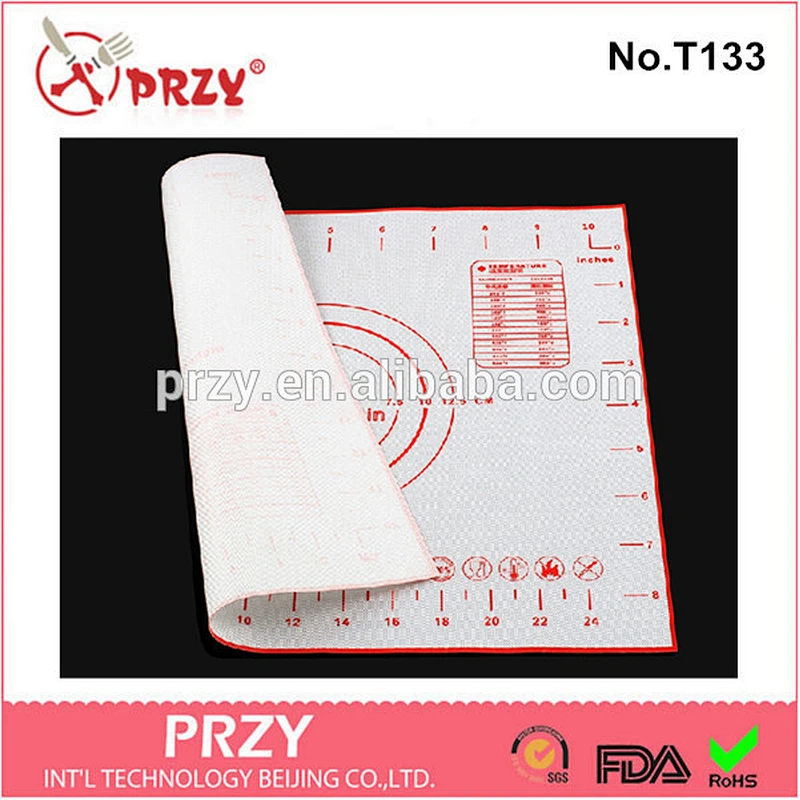T133 food grade Large size silicone mat for cake