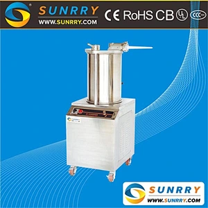 Hot Sale Large Volume Electric Hydraulic Pressure System Automatic Sausage Stuffer and Sausage Filler
