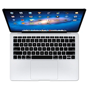 english laptop keyboard Silicone Keyboard Cover skin for MacBook Newest Air 13 Inch 2018 Release A1932 with Retina Display