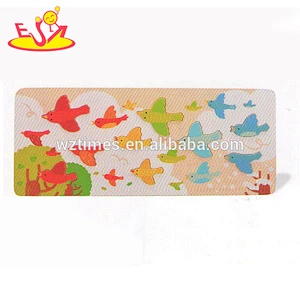 wholesale baby wooden animal shape puzzle fashion kids wooden animal shape puzzle wooden animal shape puzzle W14L016