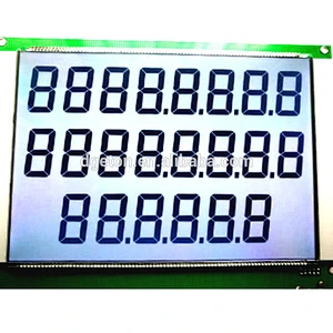 Fuel Dispenser LCD 22 digit segment LCD display module