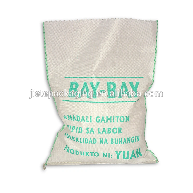 *China most high quality flour bag, 100% new material pp woven fabric wheat flour bag 50kg, durable printed flour packaging bag