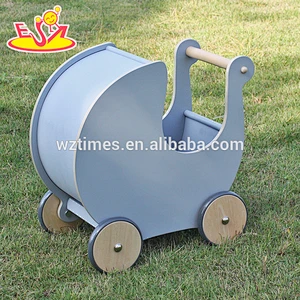 2018 Neues Design Holz Baby Walker Spielzeug Kinder Holz Baby Walker Spielzeug schöne Holz Baby Walker Spielzeug W16E062