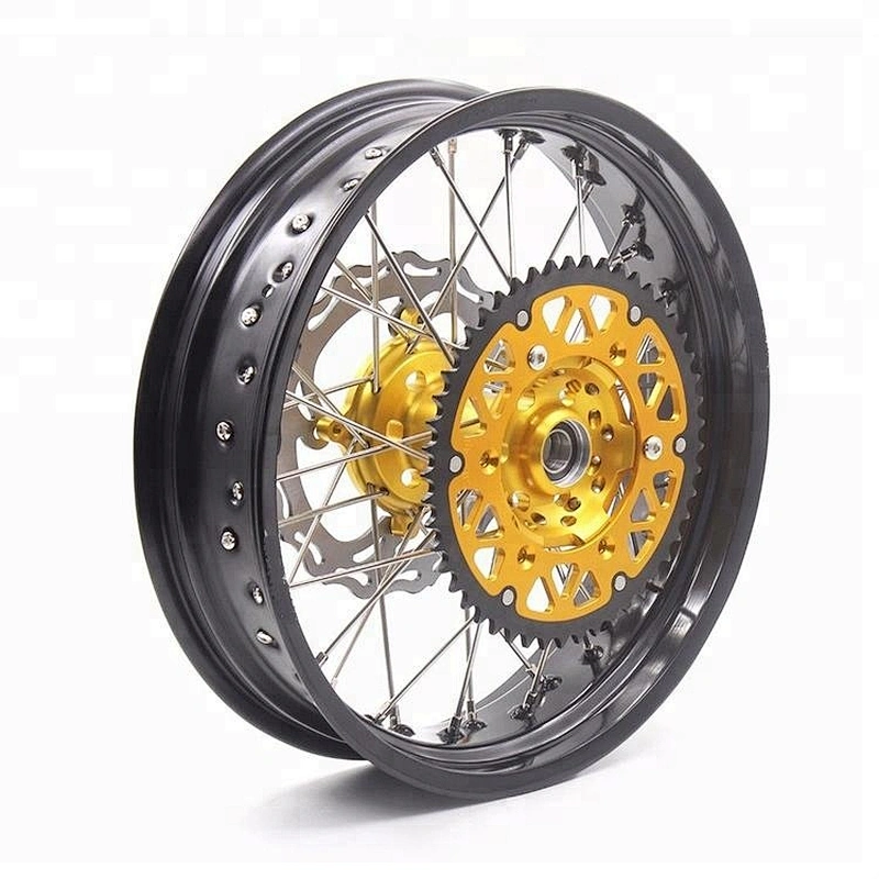 17 inch Aluminum supermoto wheels for SUZUKI