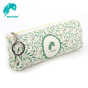 Kids pu leather pencil bag and pencil case factory