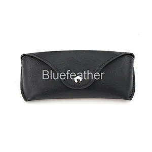 Men's PU Leather Semi-hard Sunglasses Case
