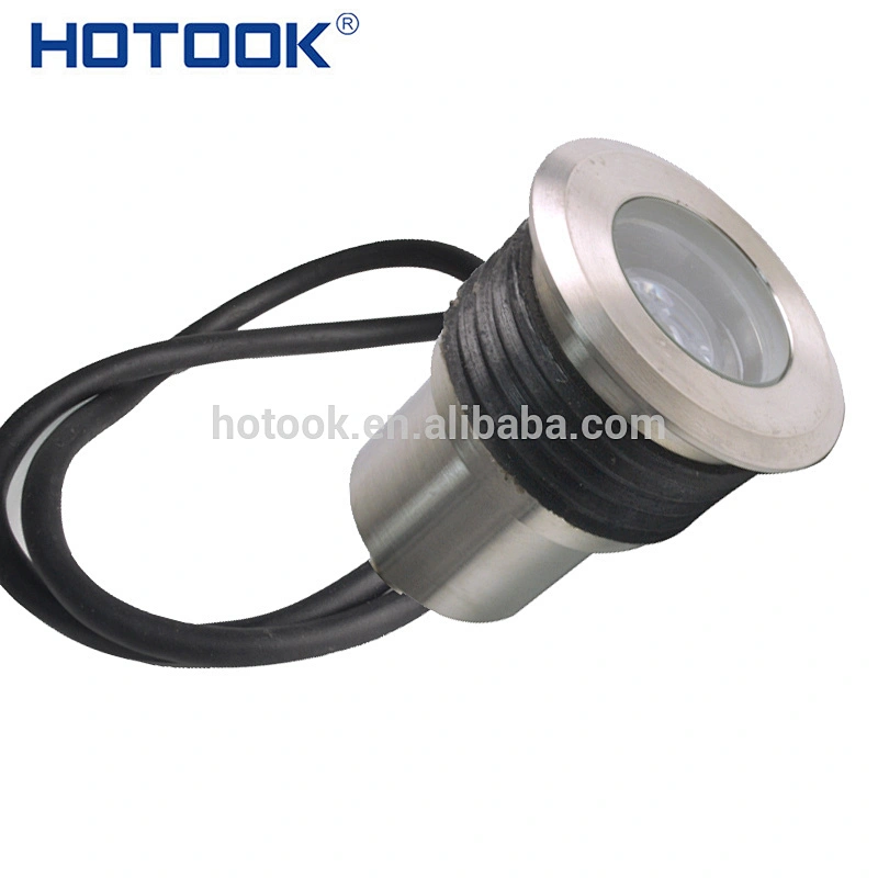 Waterproof IP68 Stainless Steel 1W 3W Inground Pool Light