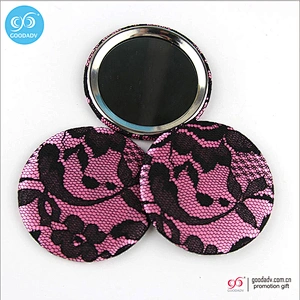Cheap decorative mini pocket mirror / small makeup mirror / compact mirror