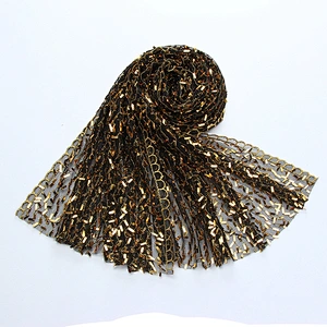 Hijab Factory High-End Muslim Womens Solid Color Soft Chiffon Dubai Instant Shawl Maxi Hijab