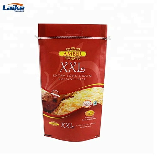Polypropylene woven rice packaging bag , empty 5kg rice sack bag
