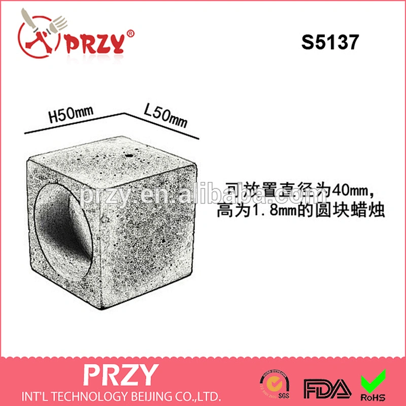 S5137 Candlestick silicone concrete molds silicone cast concrete mold silicone molds for wholesale