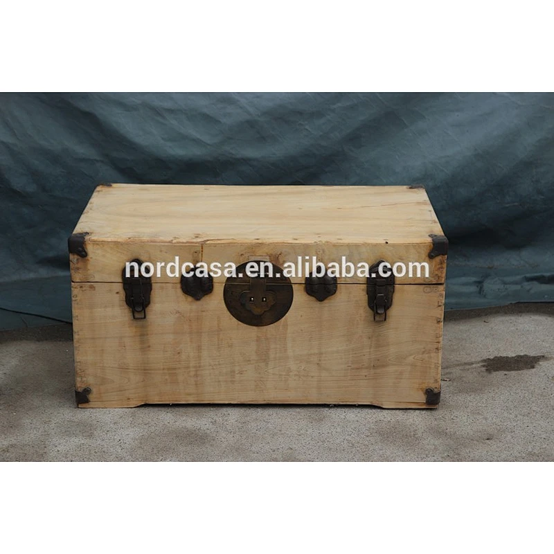 Chinese antique natural camphor wood trunks
