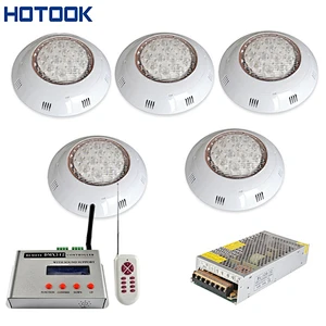 Kit Underwater Lighting DMX Wall mounted 36W RGB LED Swimming Pool Lights piscina kit