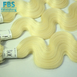 Wholesale price hair 613 blonde body wave 100% virgin human hair with certificate colored hair