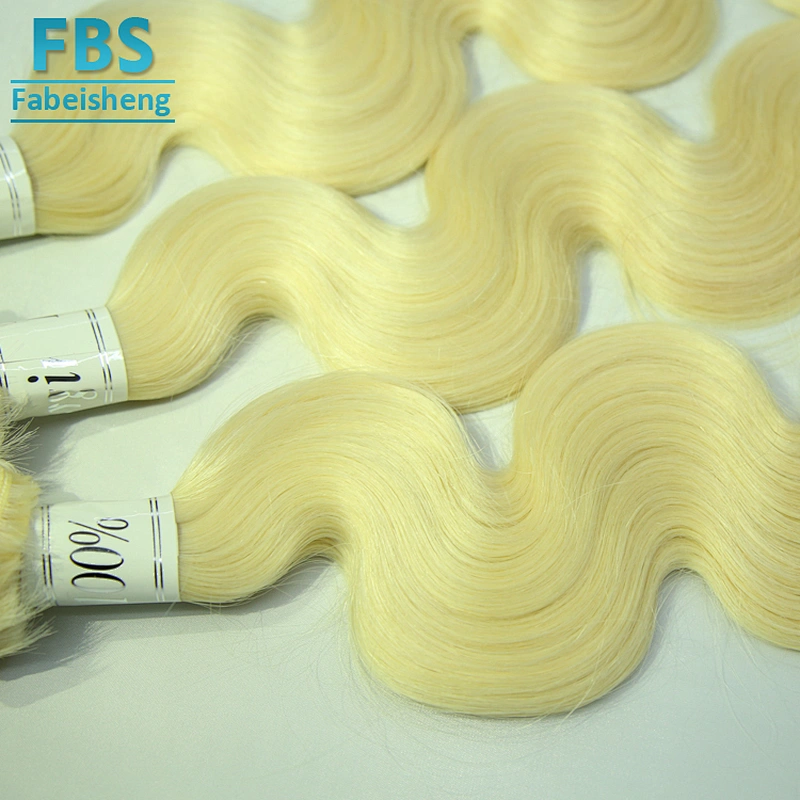 Wholesale price hair 613 blonde body wave 100% virgin human hair with certificate colored hair