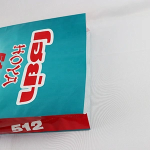 Plastic 25kg pp woven animal feed packaging bag for shrimp feed ,chicken feed, dog food etc