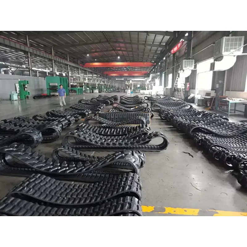 Excavator rubber track size 400*72.5*72N mm for PC40-7 excavator