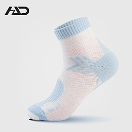 Cotton jacquard pile sport cycling socks