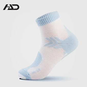 Cotton jacquard pile sport cycling socks