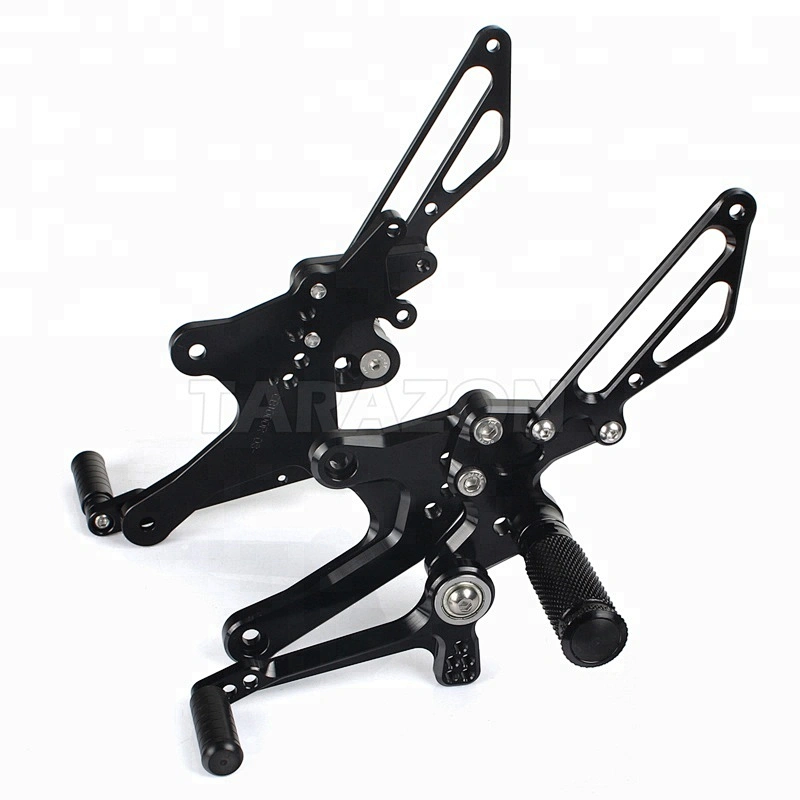 Aluminum motorcycle parts motorcycle rear set footrest for honda cbr