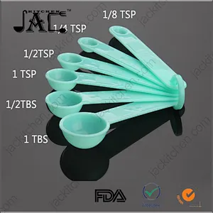 2017 Newest Gadgets Set Of 4 Plastic Measuring Spoon