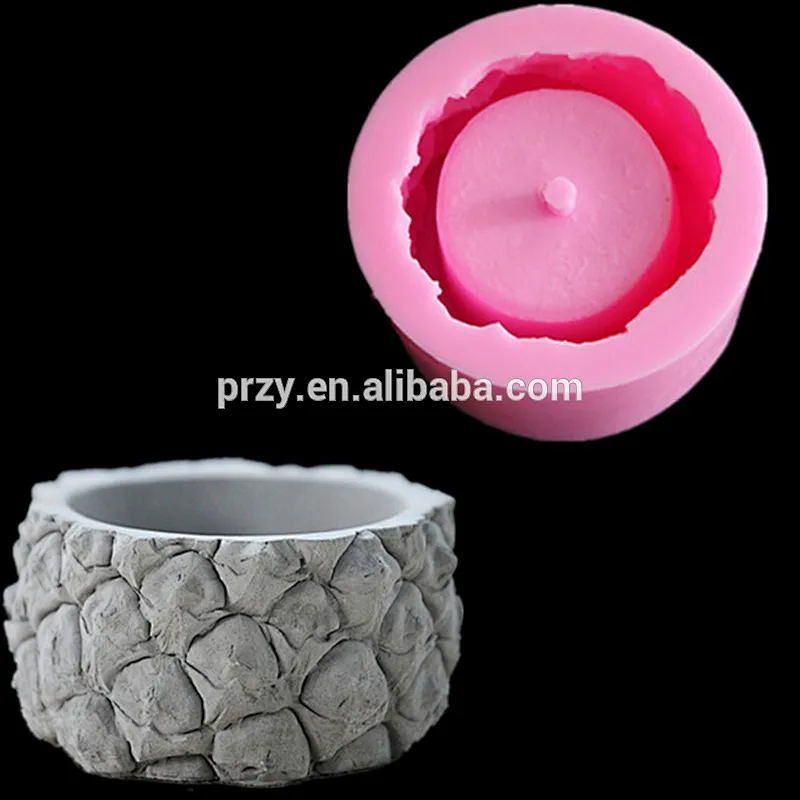 3d vase and planters molds przy silicone mold for concrete wholesale soap mold