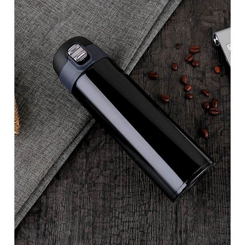 Customized Logo Colorful Vacuum Flask Creative Vacuum Insulated Vacuum Cup Double Wall 350ml Jumping Cup Bounce Cup