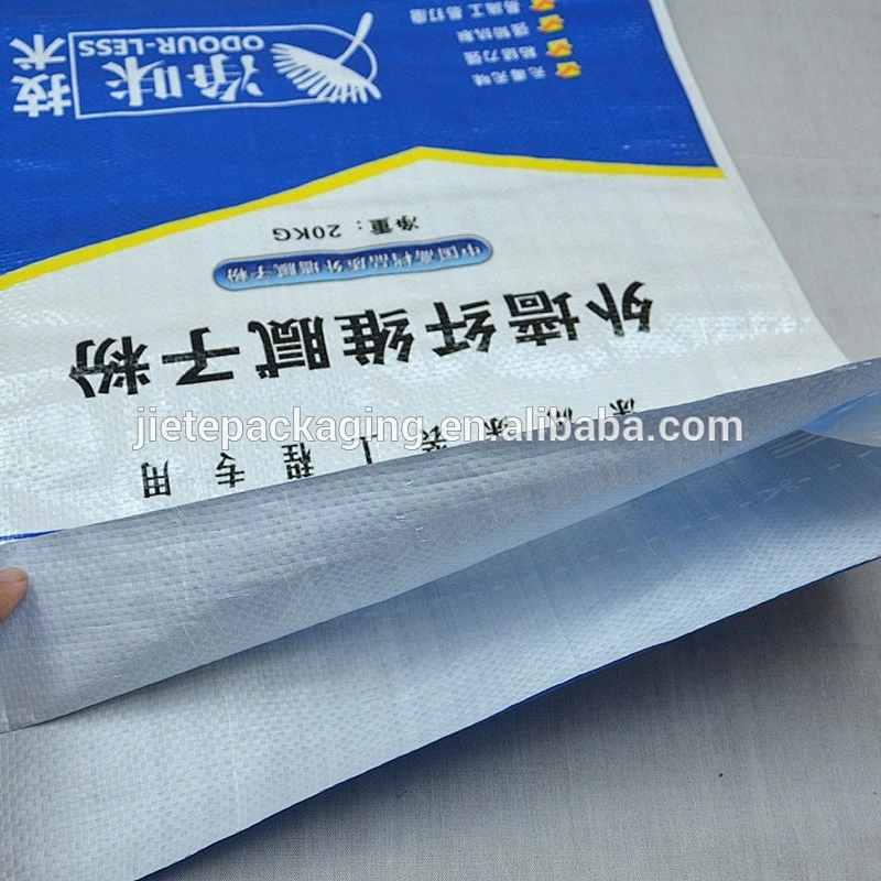 Reach dampproof standard high quality durable plastic pp woven bags for coal putty powder, building glue, tile adhesive, cement