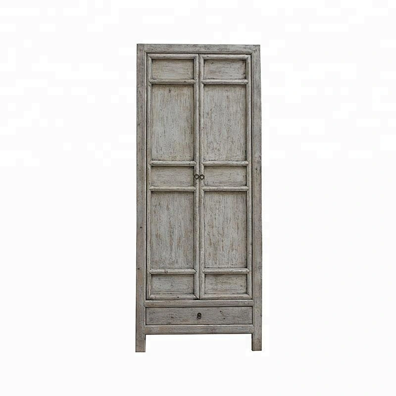wholesale rustic reclaimed old wood shabby chic distressed wardrobe furniture