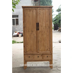 Chinese antique furniture natural tall cabinet