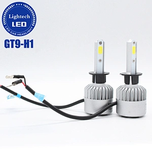 Cheap Auto Part automobile Headlight led Kit 72W 8000Lm S2 COB H1 LED Headlamp Bulb Conversion Kits