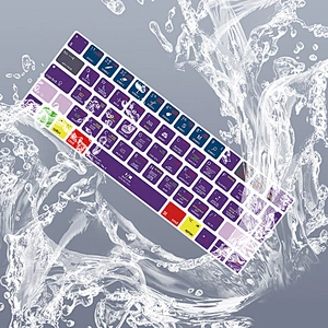 Diy Promotion Logic Pro X Shortcuts keyboard Skins Soft Tpu keyboard skin Dust cover For macbook  keyboard A1706 A1707 touch bar