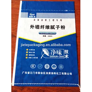 Construction use 25kg bopp laminated pp cement bag for dry mix mortar