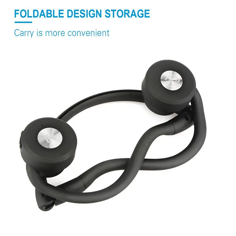 2019 New Neckband B2 bone conduction sport Microphone Wireless Bluetooth Headset Headphone Earphone