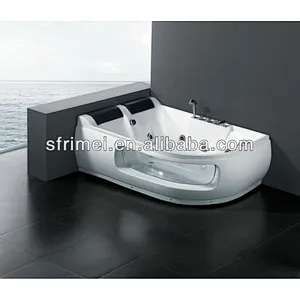 High Quality Acrylic SPA  Massage Bathtub Air Bubble Bath For 2 Persons