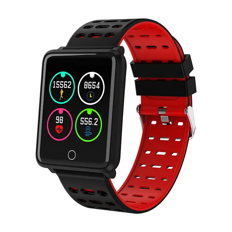 Wholesale new style healthy fitness watch smart bracelet with heart rate monitor cell phone accessories factory direct