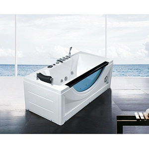 Most Popular SPA Massage Bathtub Visual Hot Tub For Single Person