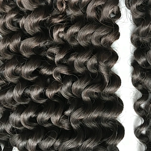 The best selling style natural curly hair 100% cuticle aligned hair wholesales virgin burmese hair