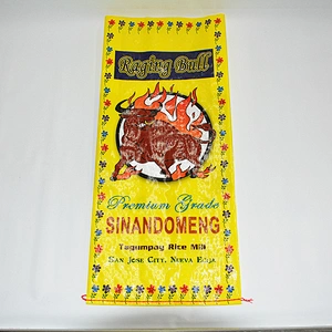 wholesale 10kg pp woven basmati rice packing bag