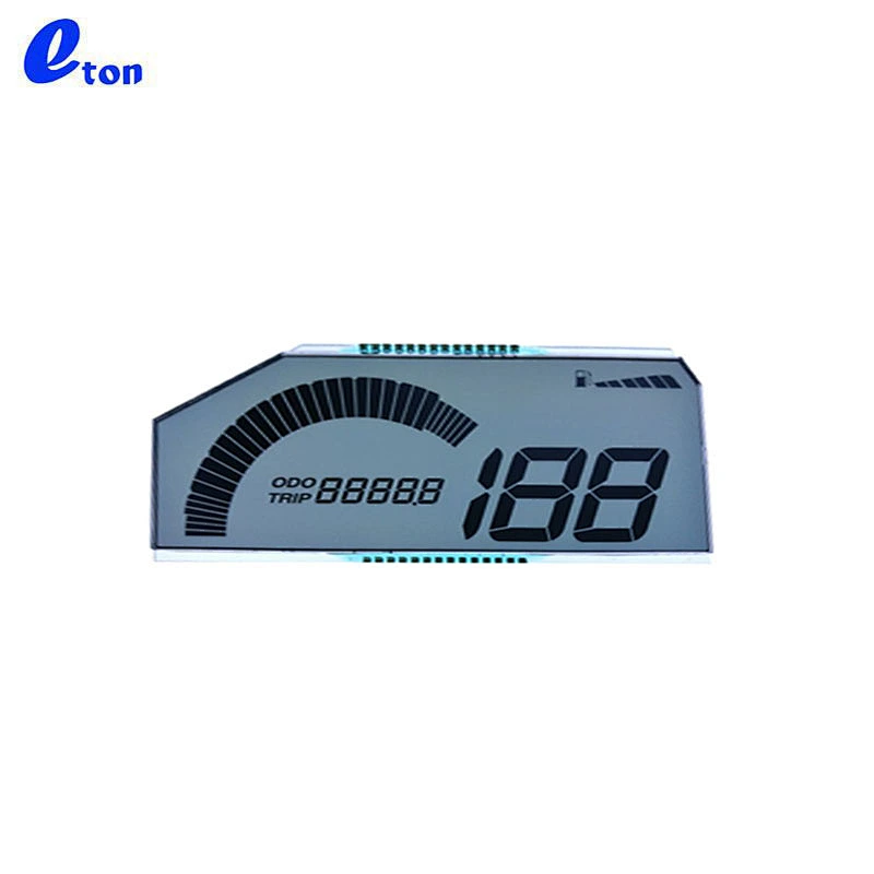 7 segment motorcycle speedometer htn lcd screen display